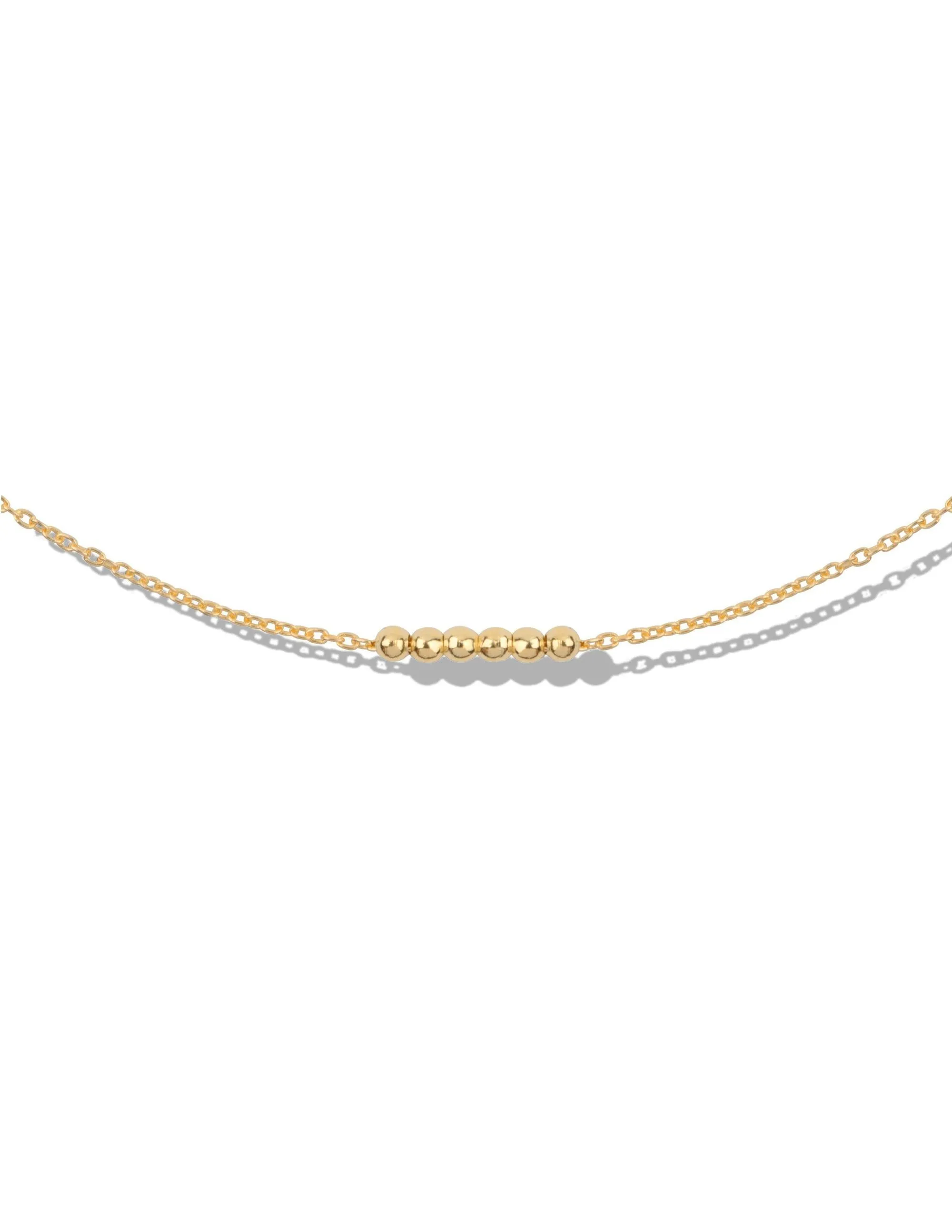 Palmette Necklace <br>Gold Vermeil