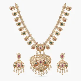 Panchi Nakshatra CZ Necklace Set