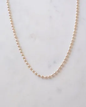 Petite Shell Pearl Necklace