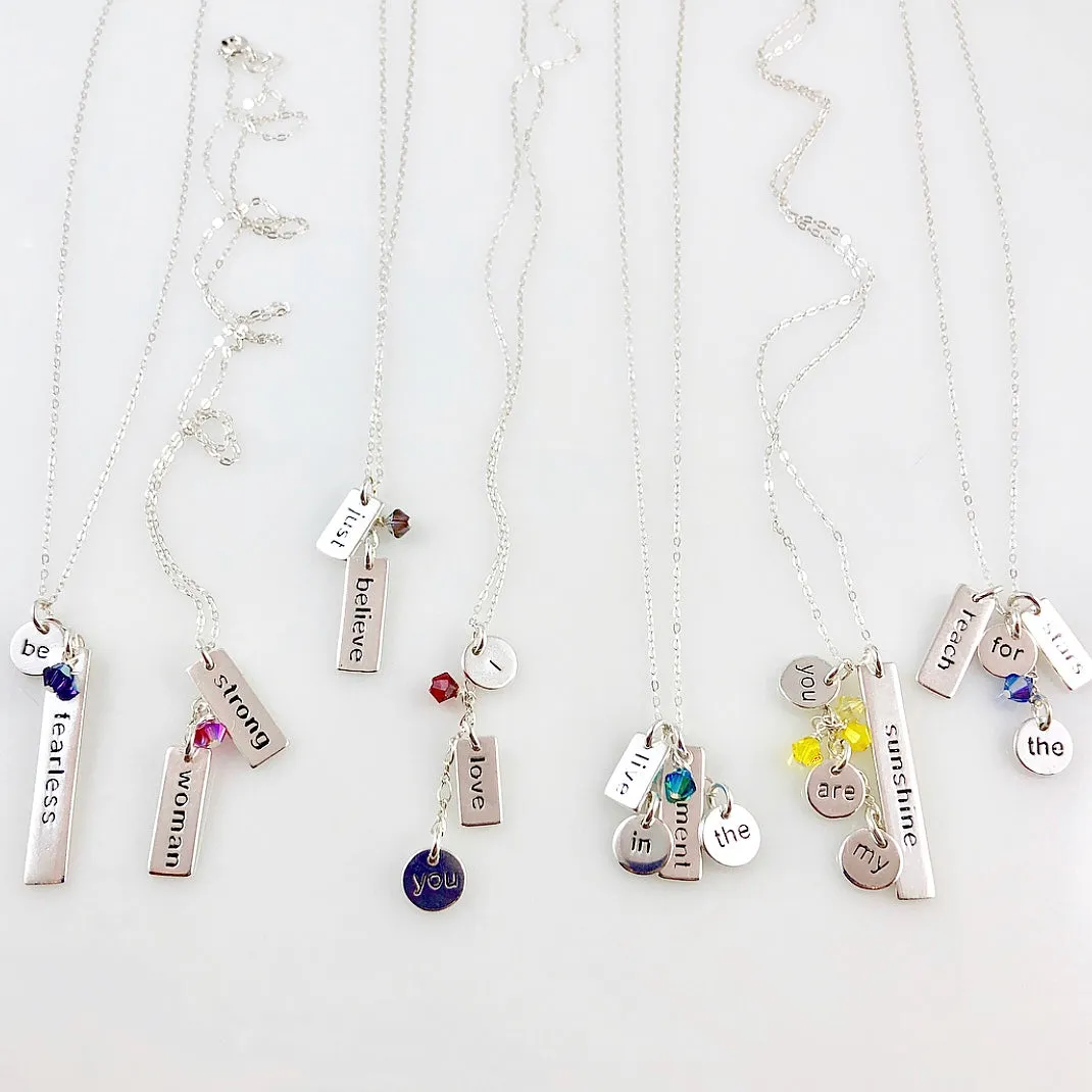 "Heart Speak" Necklaces (Just Believe)