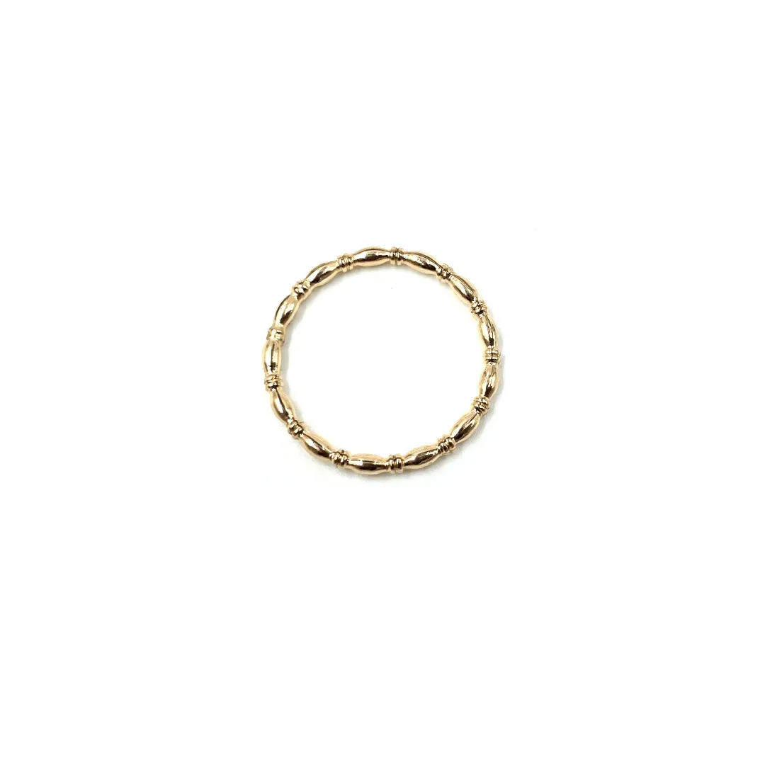 Resort Collection Gold Knotted Ring - Waterproof!