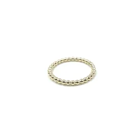 Resort Collection Gold Small Round Stone Ring - Waterproof!