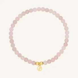 Rose Quartz Lumier Bracelet - Stone of Love