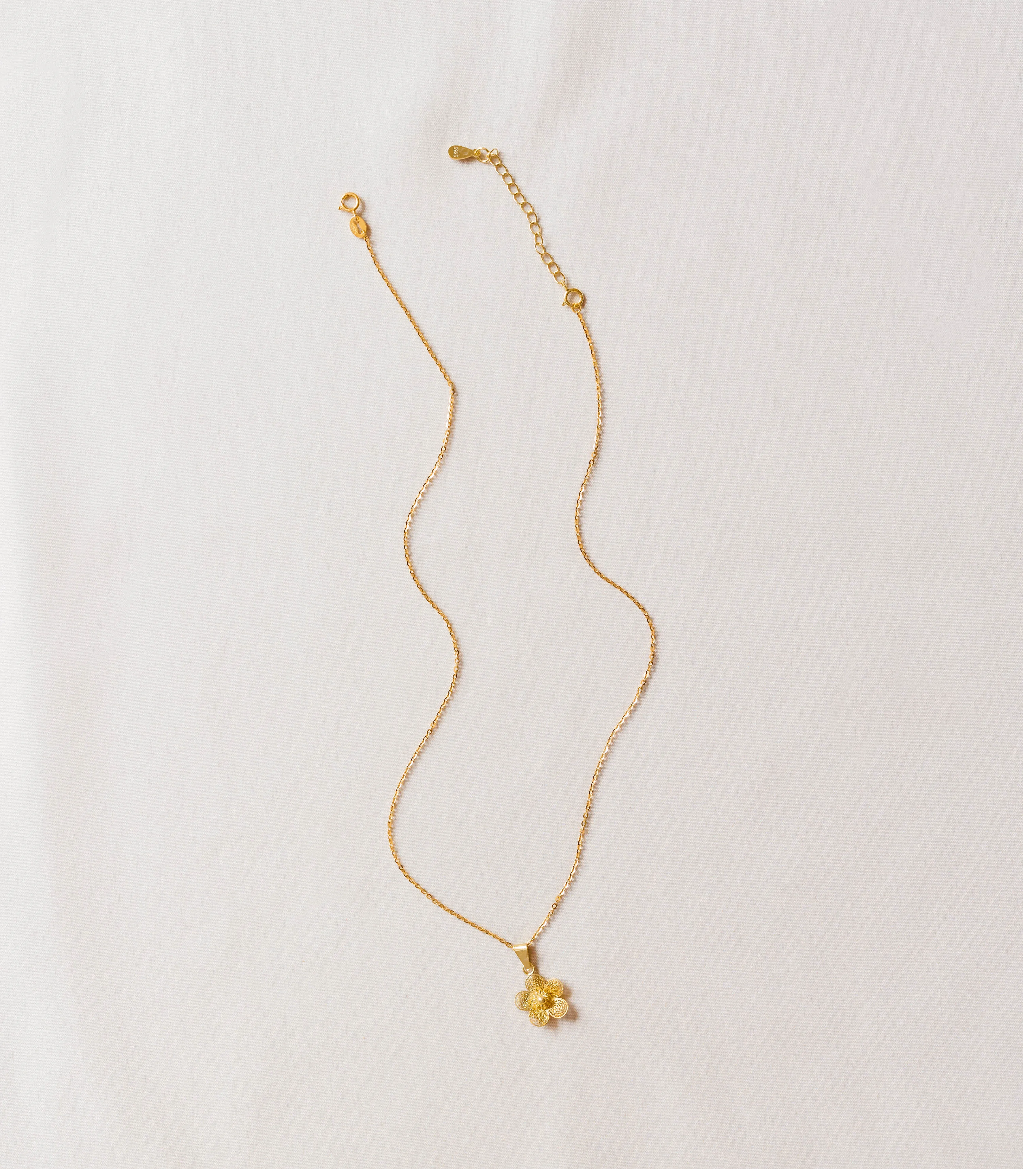 Sampaguita Minimalist Pendant Necklace