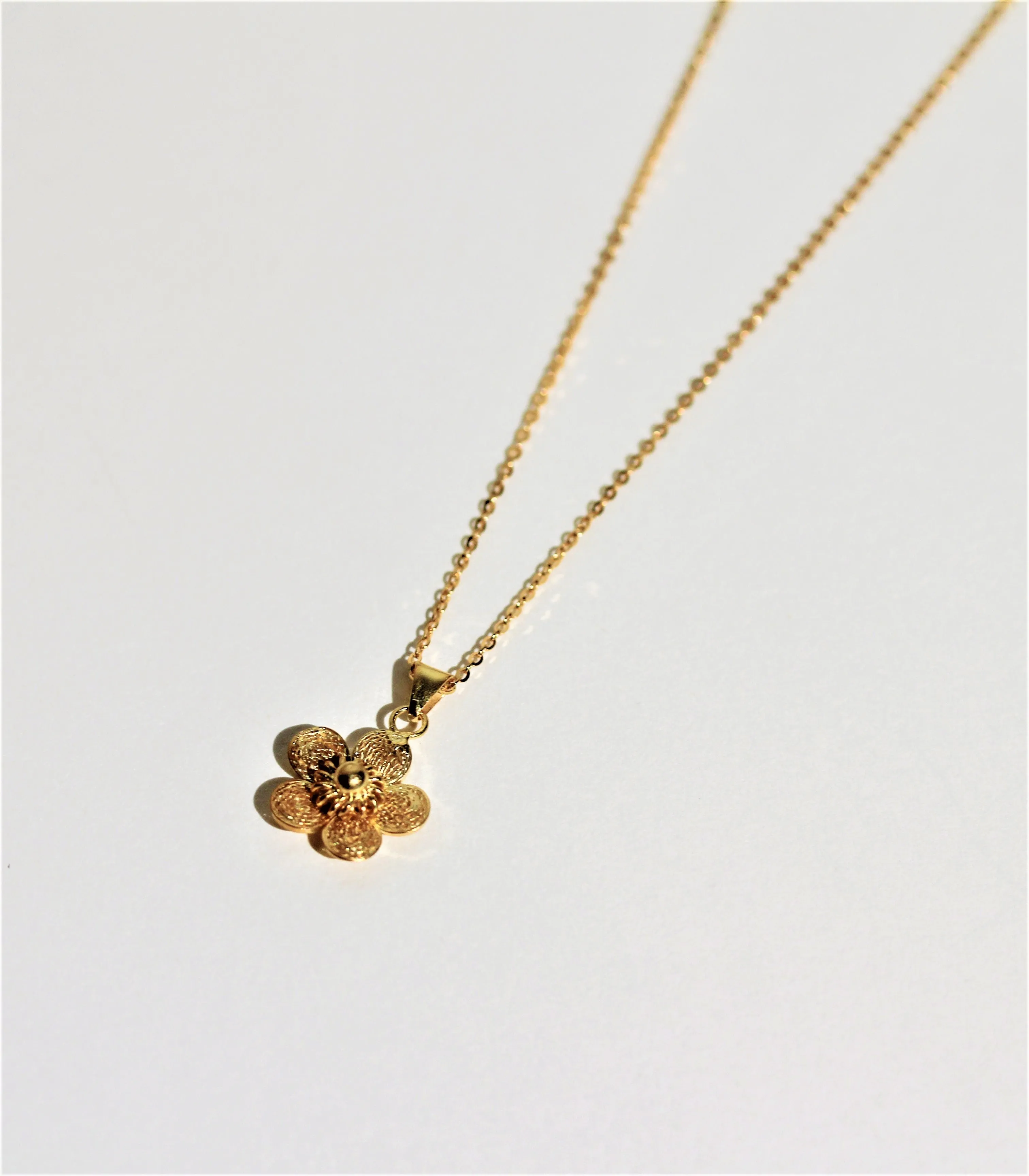 Sampaguita Minimalist Pendant Necklace