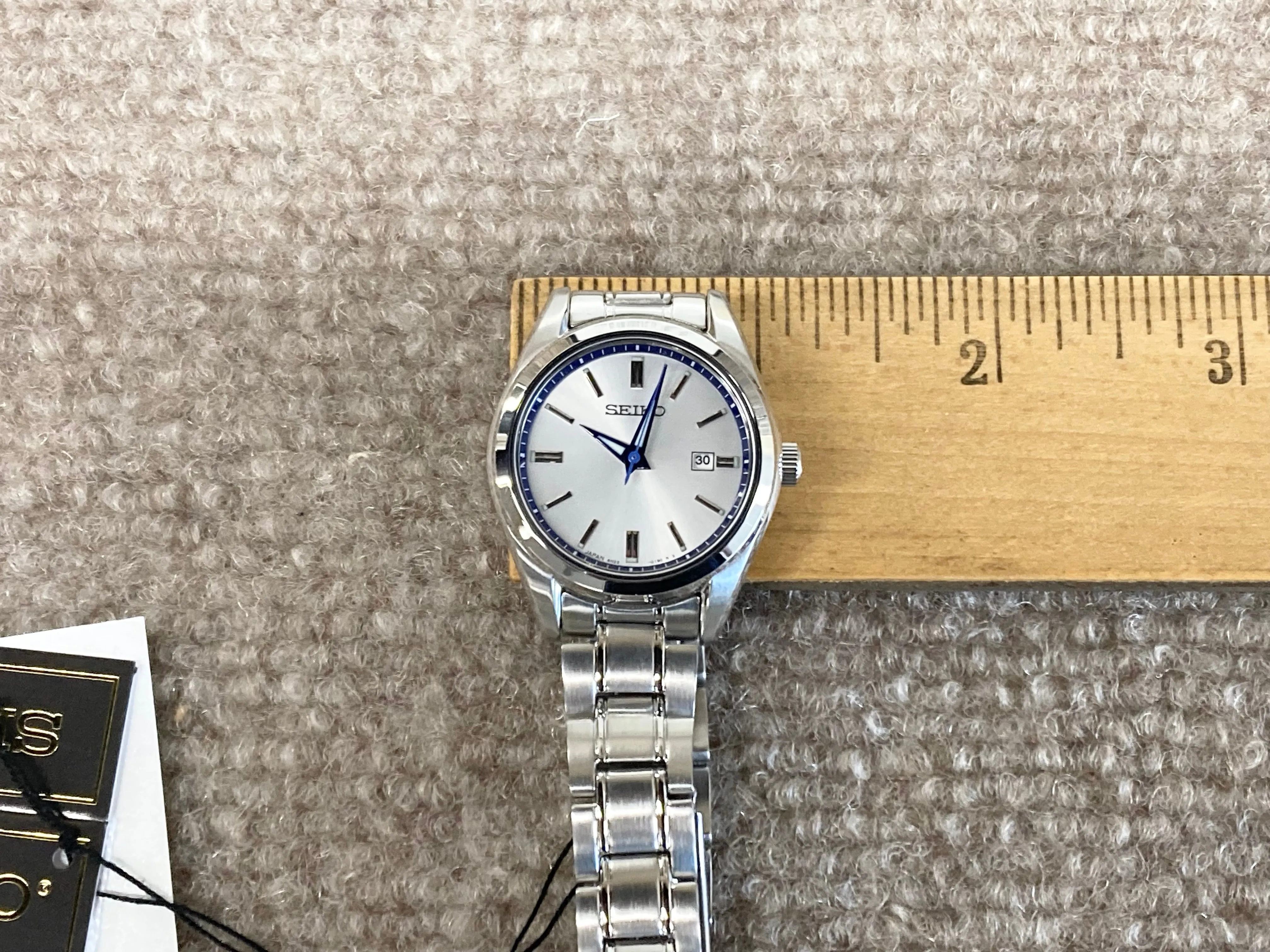 Seiko Women's Silver And Blue Colored Watch