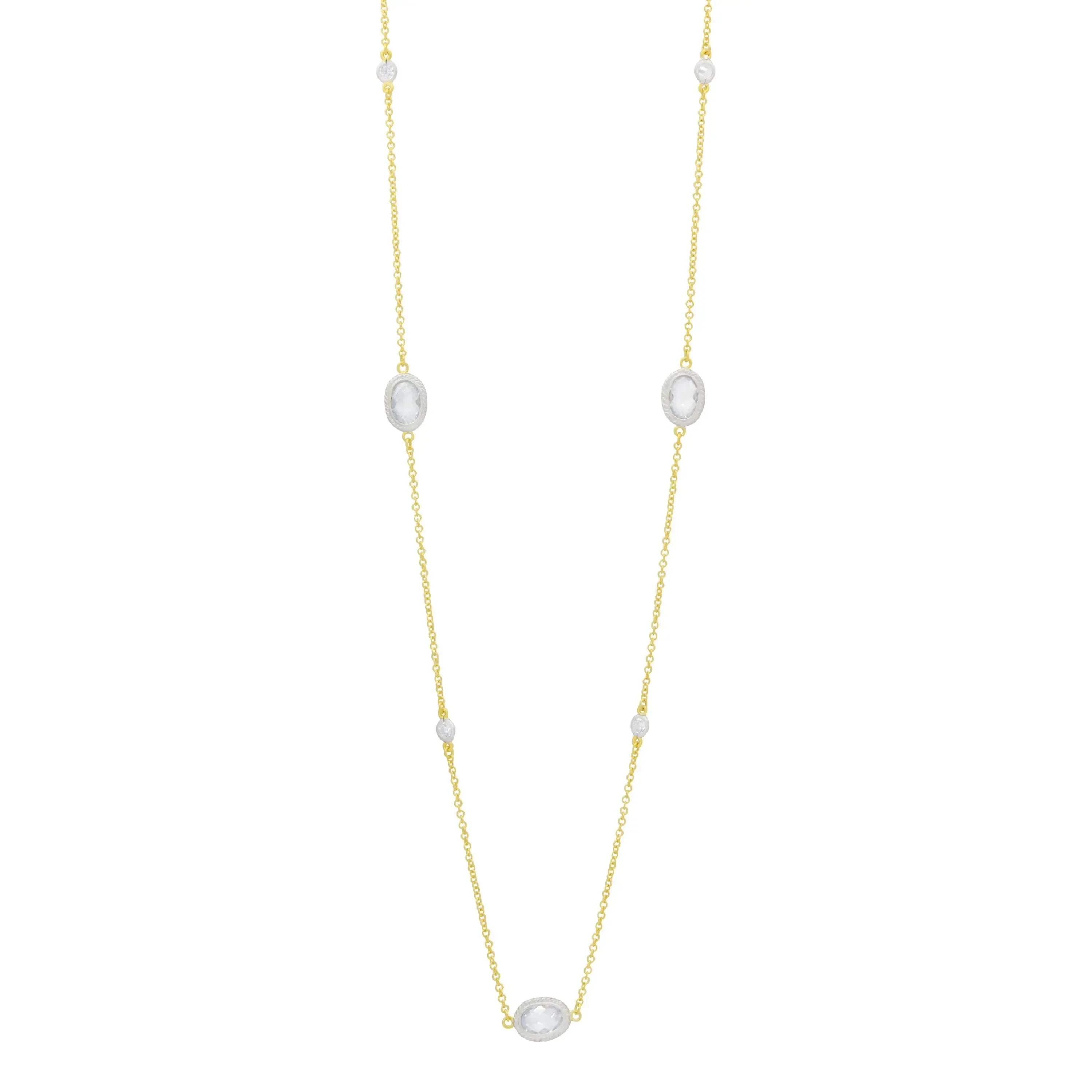 Signature Raindrop Station Necklace