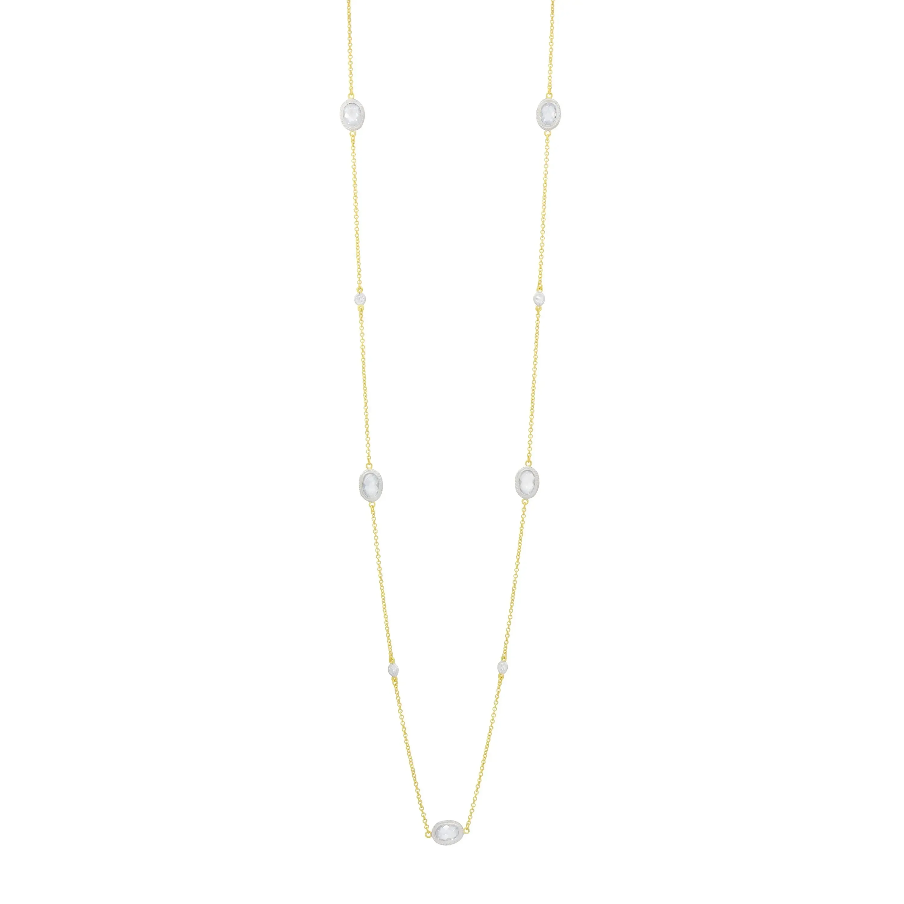 Signature Raindrop Station Necklace