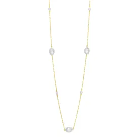 Signature Raindrop Station Necklace