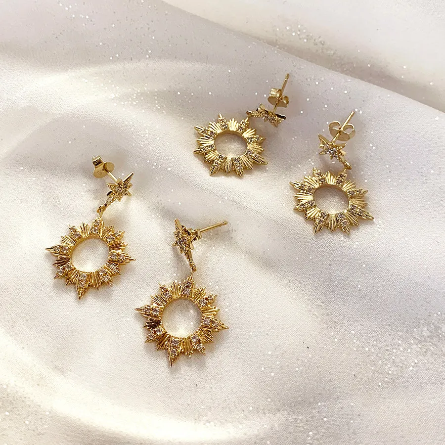 Sunseeker Gold Earrings