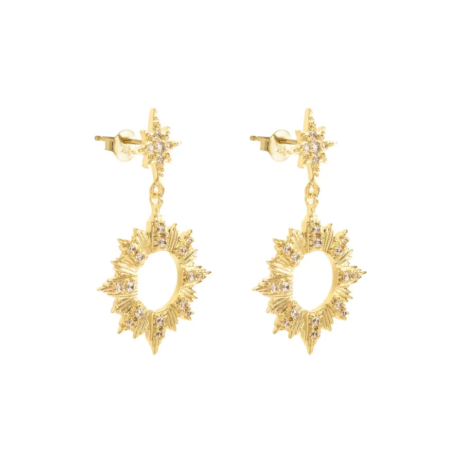 Sunseeker Gold Earrings