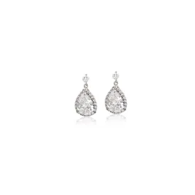 Teardrop Cubic Zirconia Earring