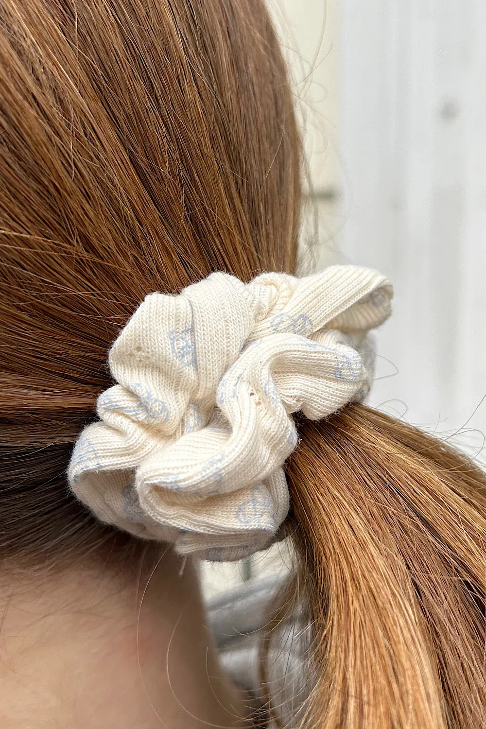 Teddy Bear Scrunchie