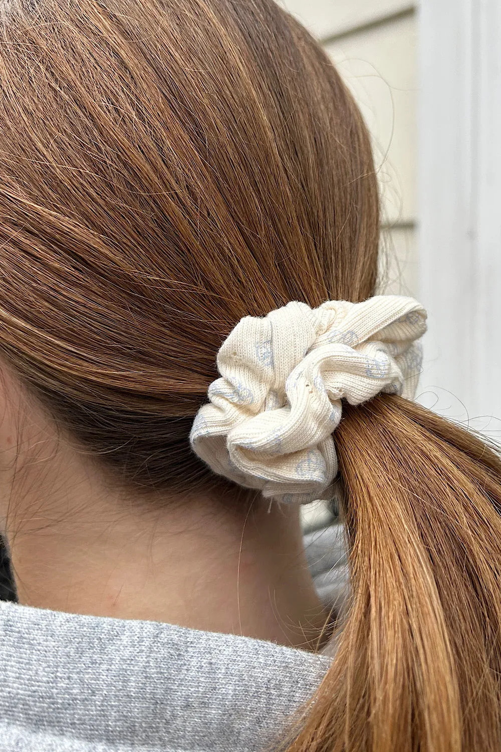 Teddy Bear Scrunchie