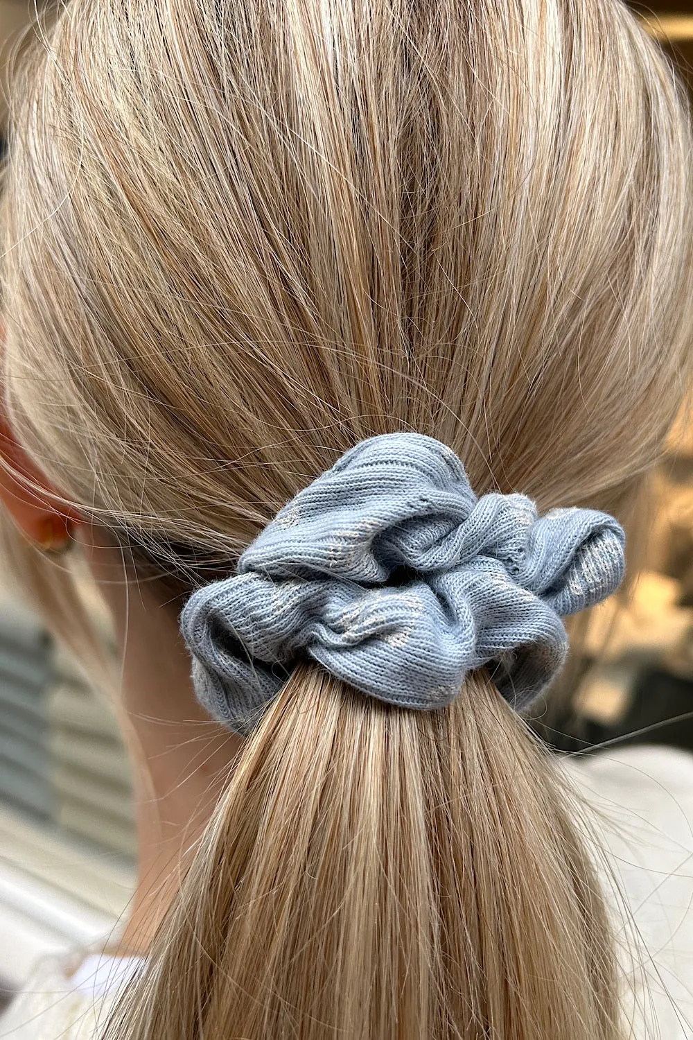 Teddy Bear Scrunchie