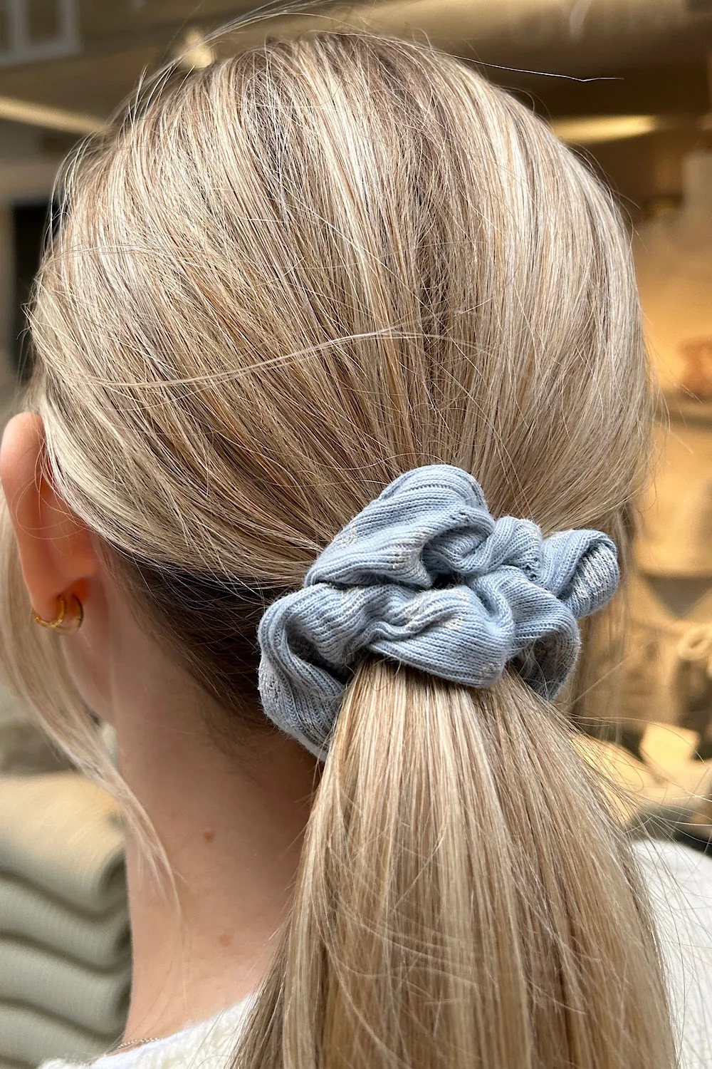 Teddy Bear Scrunchie