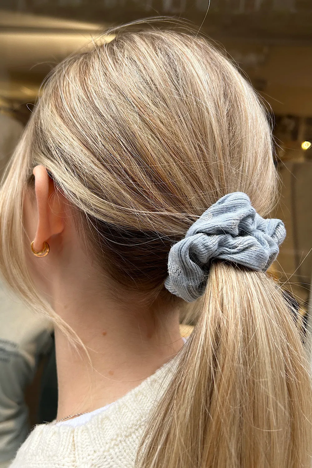 Teddy Bear Scrunchie