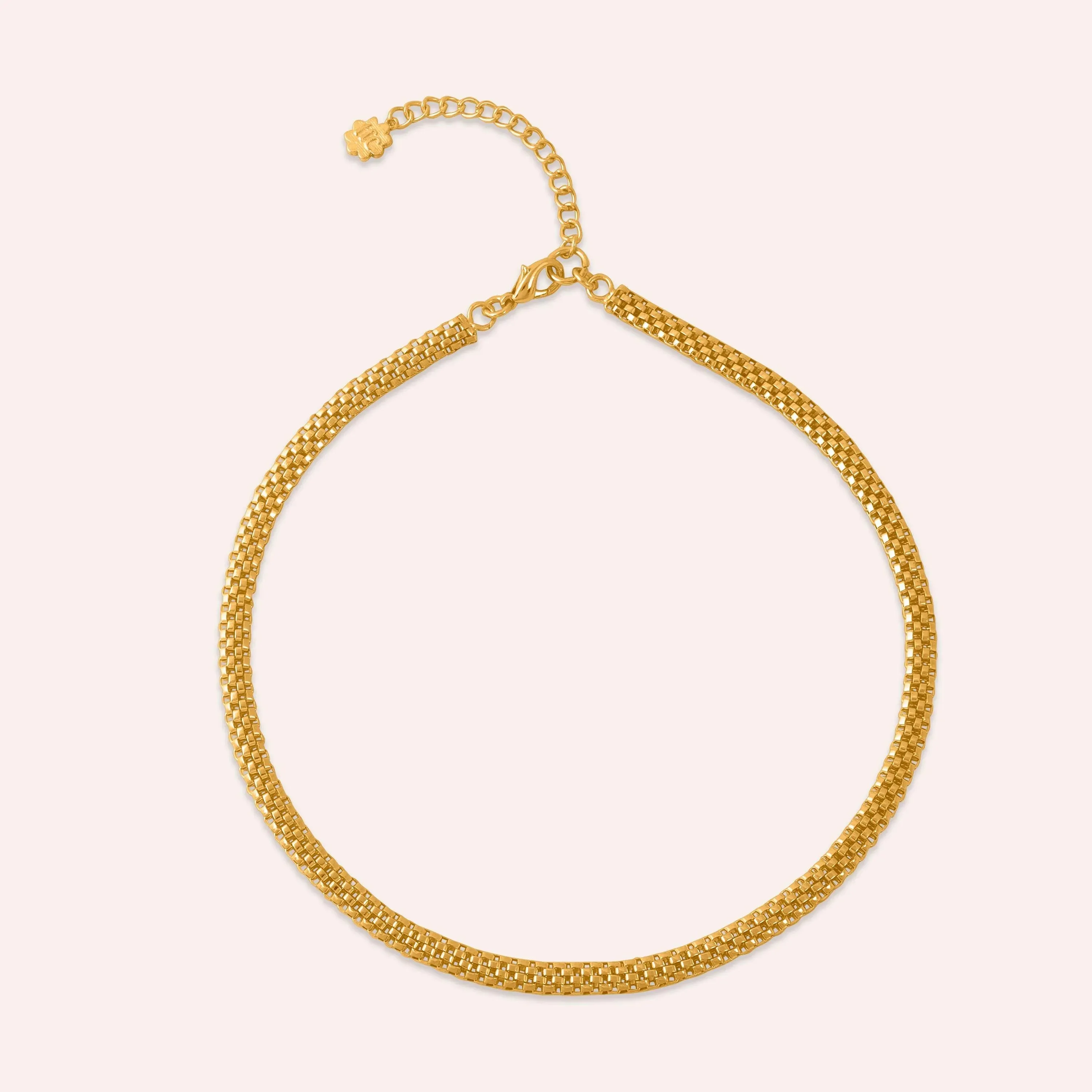 TFC Boulogne 24K Gold Plated Chain Necklace