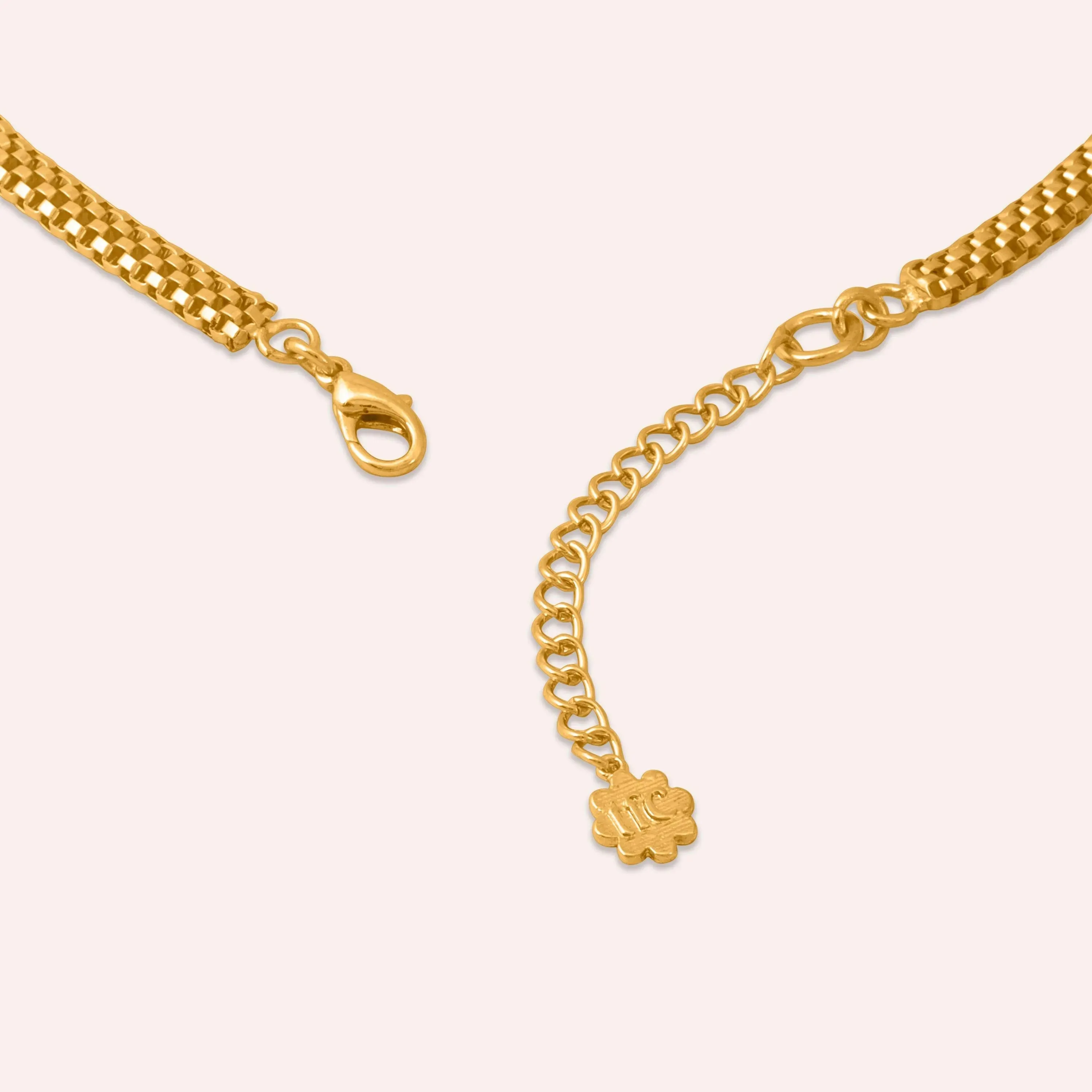 TFC Boulogne 24K Gold Plated Chain Necklace