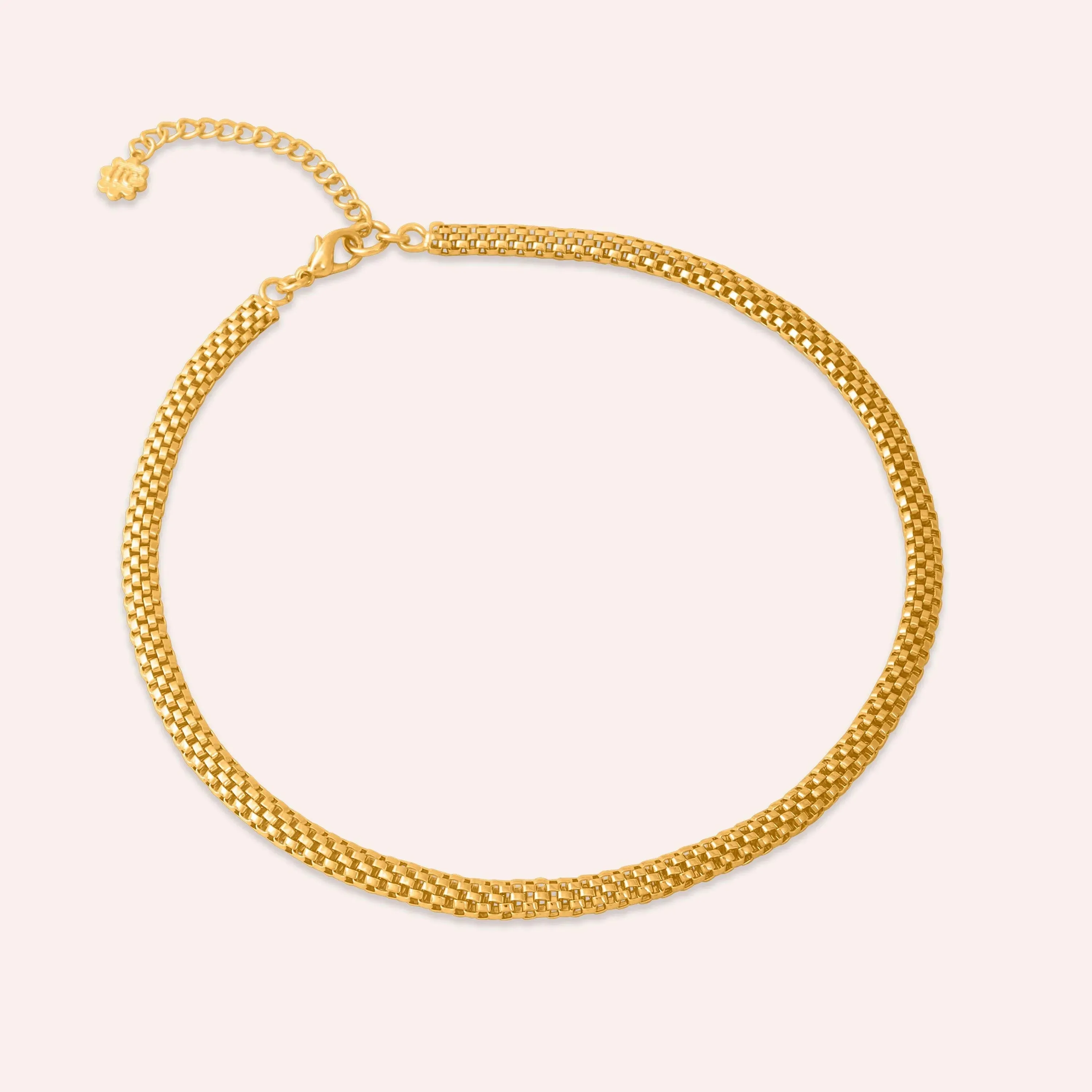 TFC Boulogne 24K Gold Plated Chain Necklace