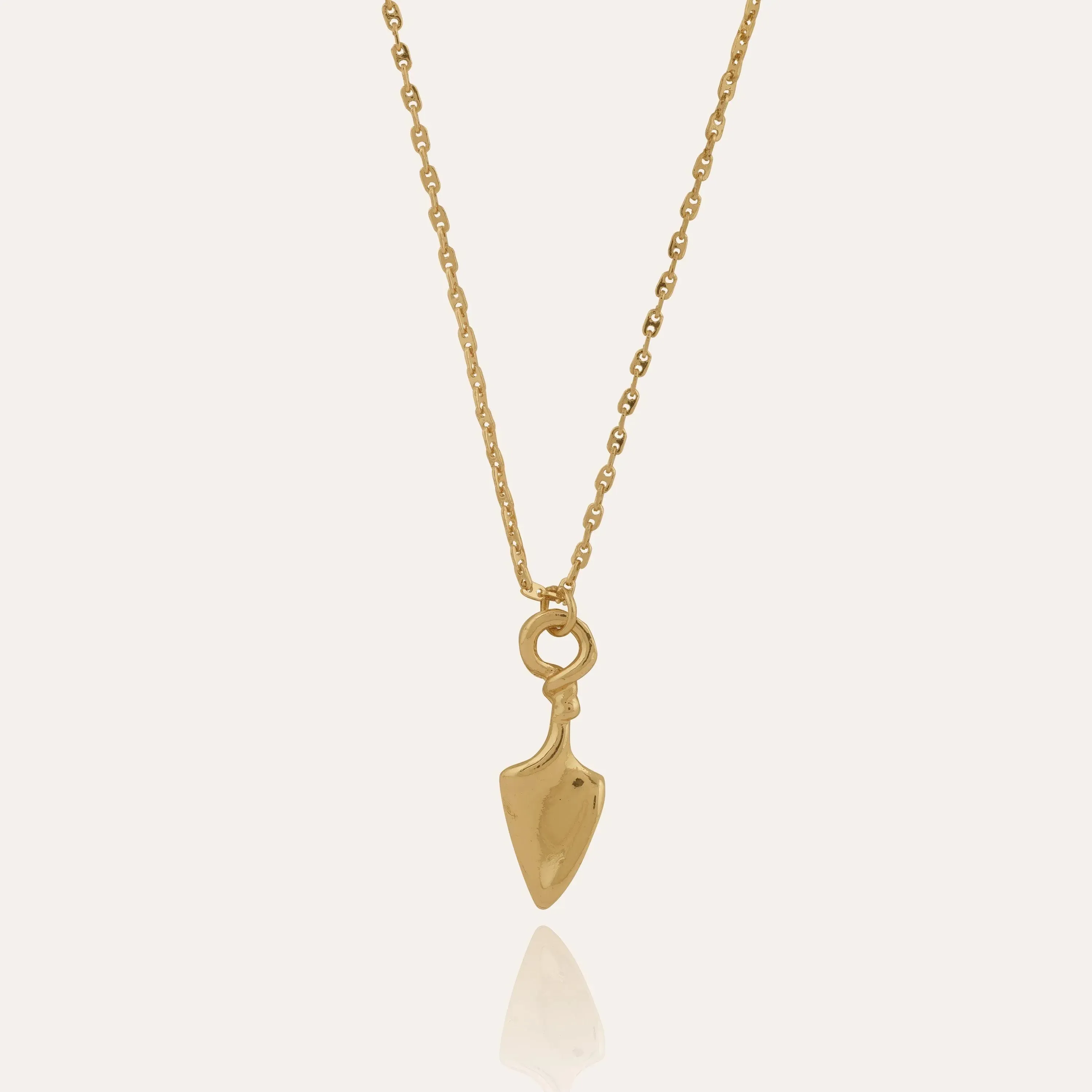 TFC Dagger 24K Gold Plated Pendant Necklace