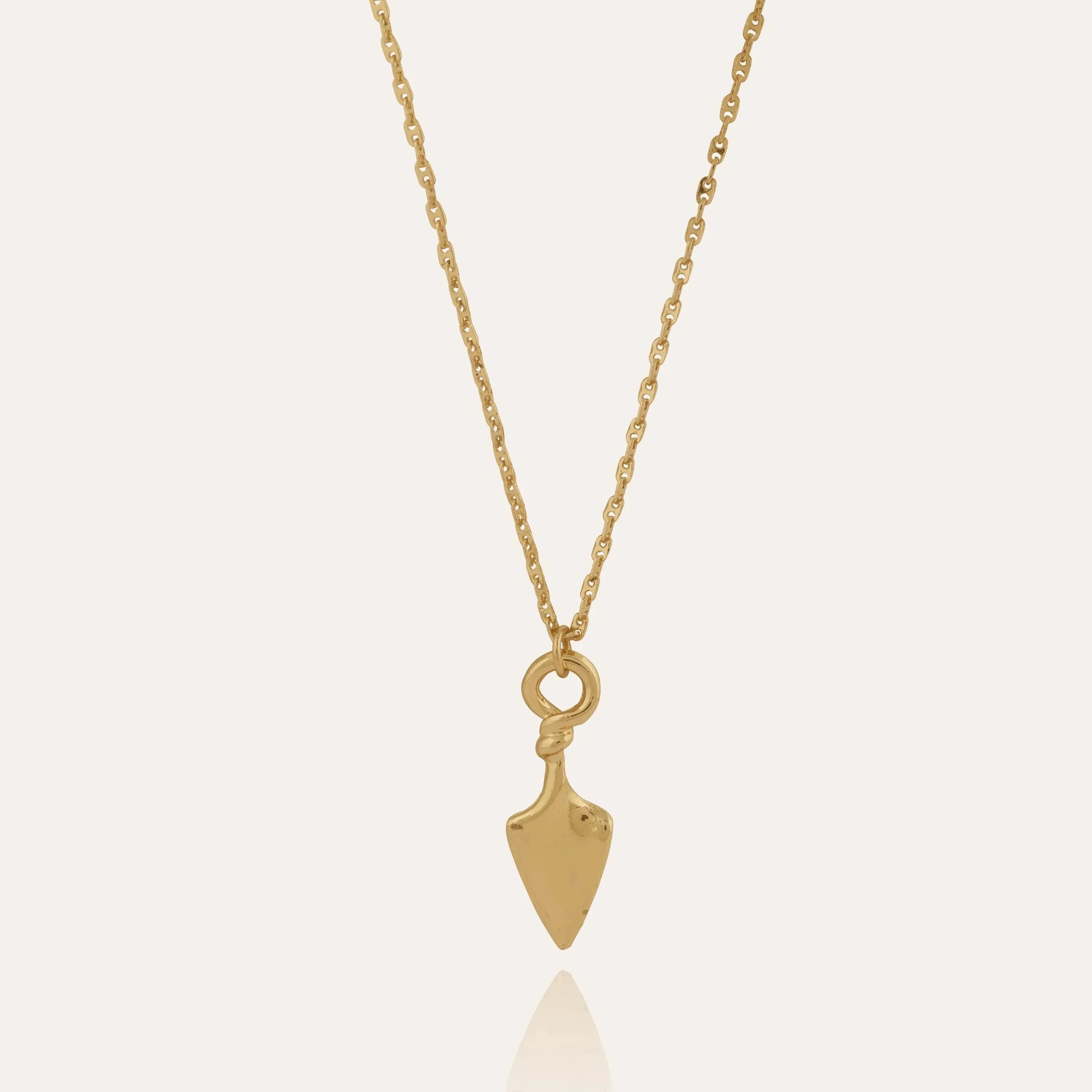 TFC Dagger 24K Gold Plated Pendant Necklace