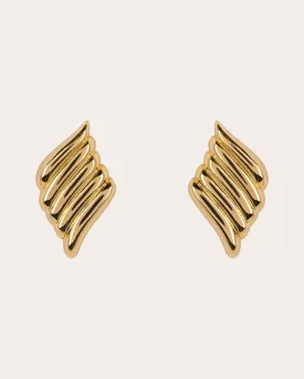 The Sofia studs - gold plated