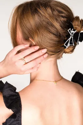 Two-Tone Bow Hair Claw