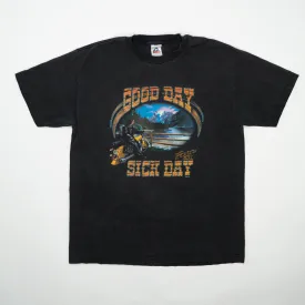 Vintage '05 Black Good Day For A Sick Day Tee (M)