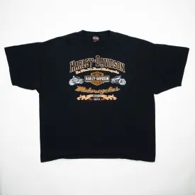 Vintage '08 Black Harley Davidson St Johns NB Tee (XL)