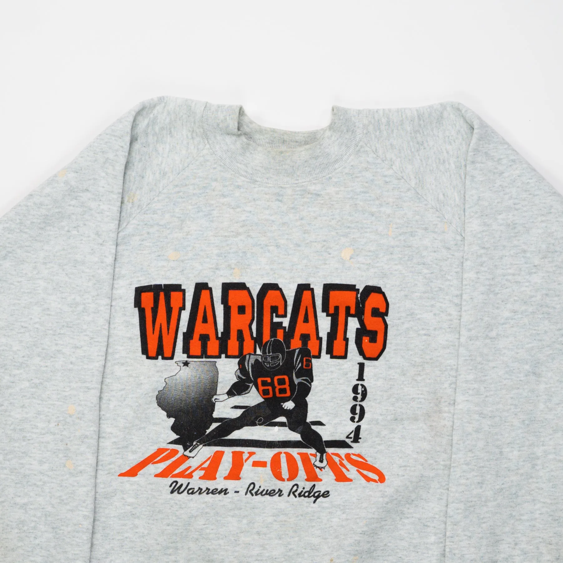 Vintage '94 Warcats Football Play-offs Crewneck (L)