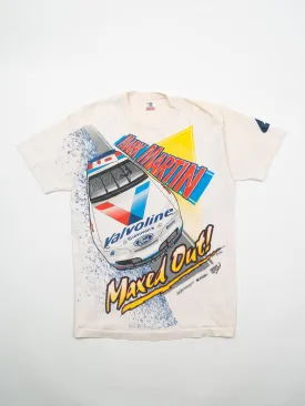 Vintage '95 Mark Martin Maxed Out All Over Print Tee (M)