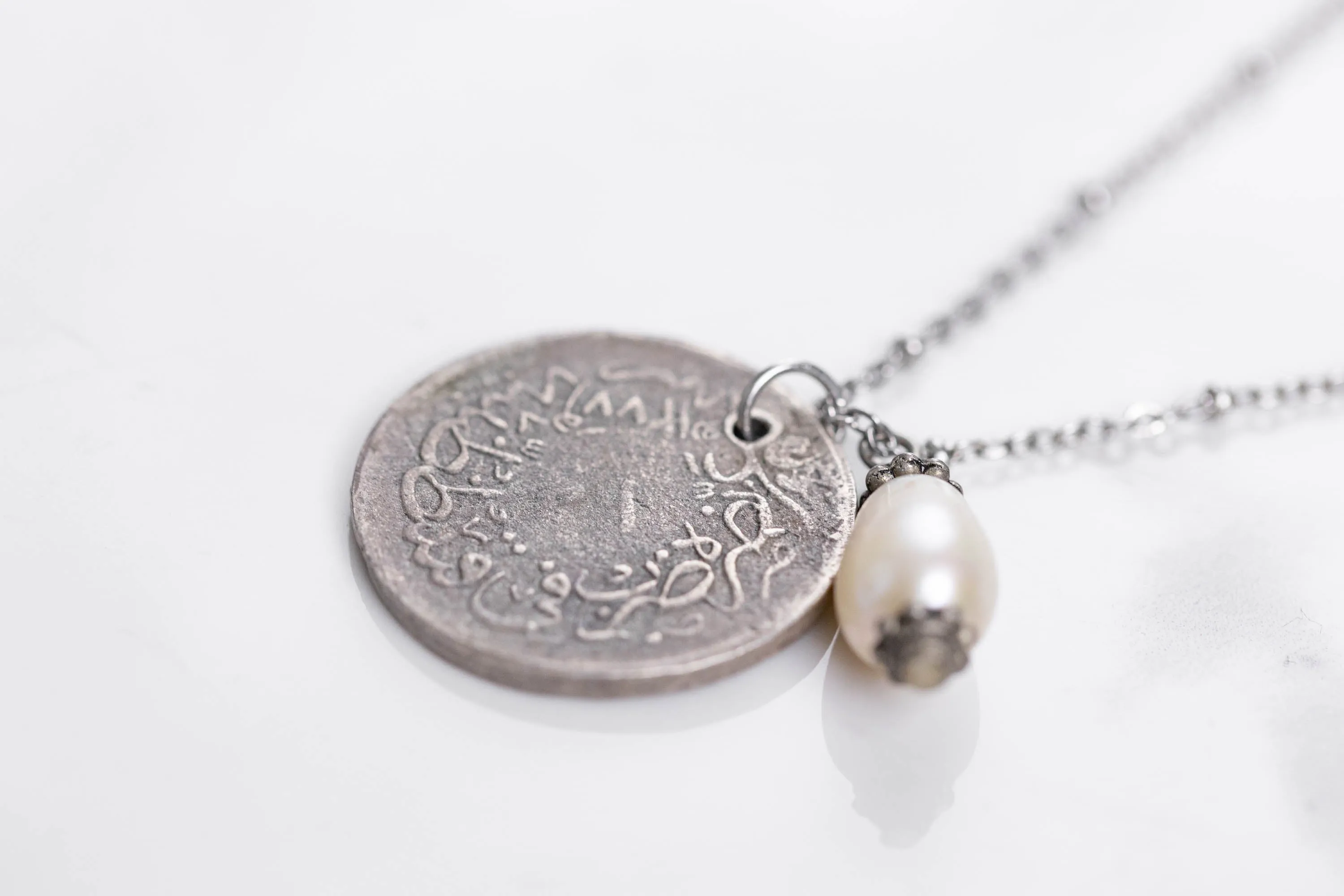 Vintage coin pendant