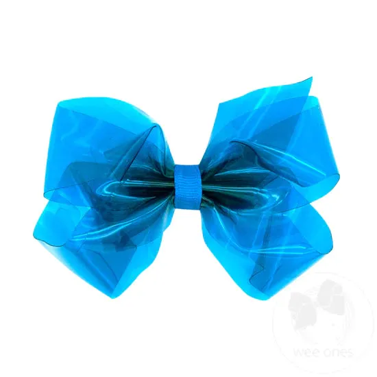 Waterproof Colored Vinyl Bow with Plain Wrap