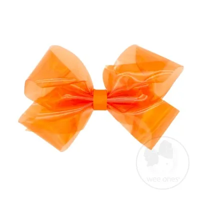 Waterproof Colored Vinyl Bow with Plain Wrap