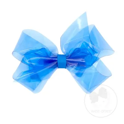 Waterproof Colored Vinyl Bow with Plain Wrap