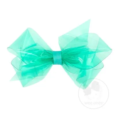 Waterproof Colored Vinyl Bow with Plain Wrap