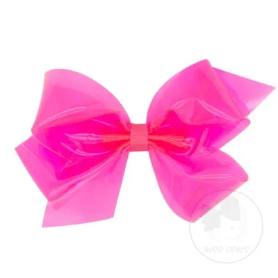 Waterproof Colored Vinyl Bow with Plain Wrap