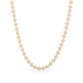 Woven Pearl Necklace