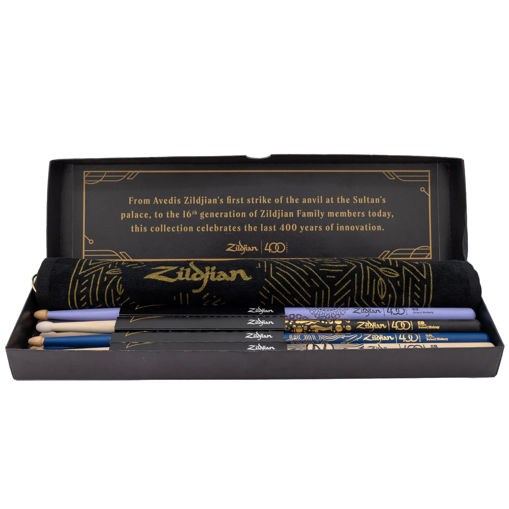 Zildjian Limited Edition 400th Anniversary Drumstick Bundle