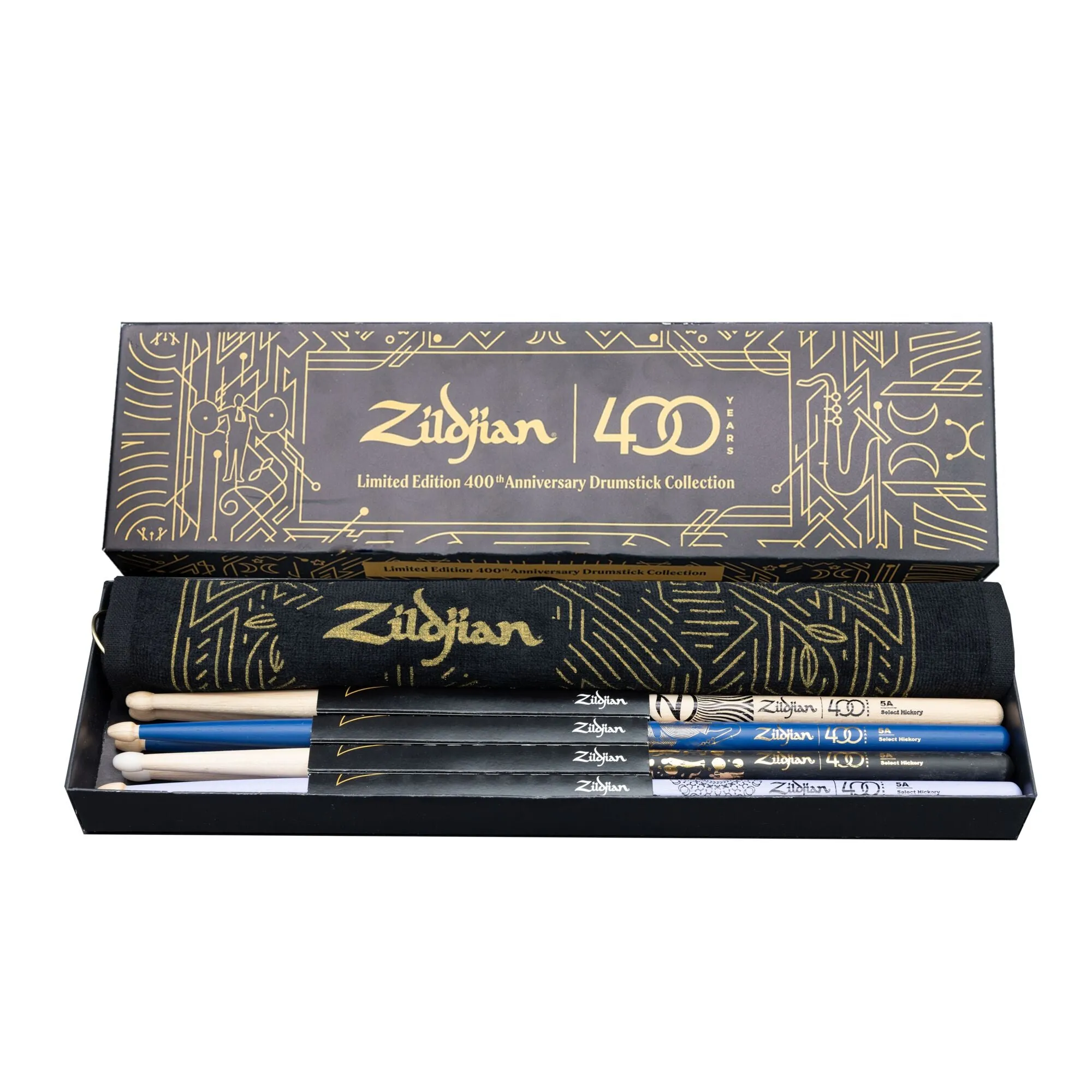 Zildjian Limited Edition 400th Anniversary Drumstick Bundle